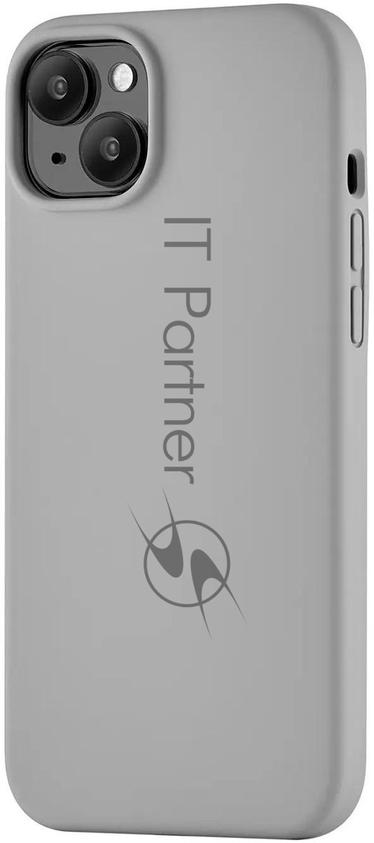 Чехол (клип-кейс) uBear для Apple iPhone 15 Plus Touch Mag Case with MagSafe серый (CS272MG67TH-I23M)