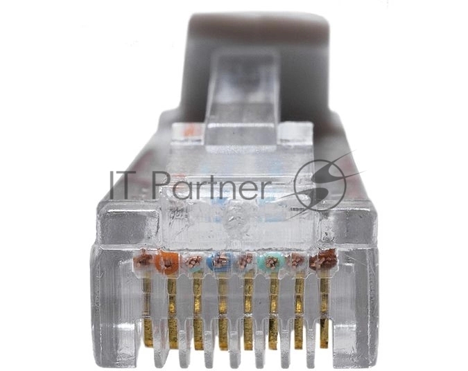 Патч-корд Suprlan 10-0142 UTP RJ-45 вил.-вилка RJ-45 cat.5e 1м серый LSZH 24AWG