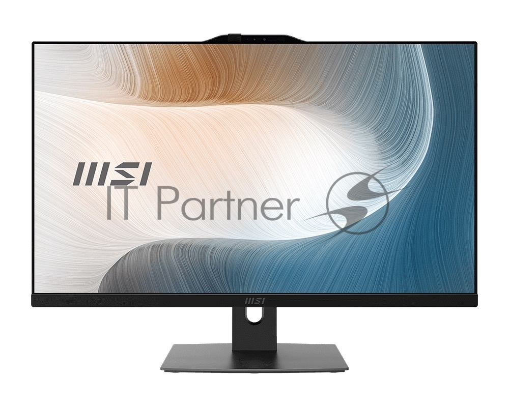 Моноблок MSI Modern AM242P 1M AiO 23,8" FHD (1920x1080)IPS AG Non-touch,Core i3-100U (1.2GHz),8Gb DDR5(1*8GB),512Gb SSD M.2, Intel UHD, WiFi, BT, camera, WirelessKB&mouse Eng/Rus, No OS,1y,черный (9S6-AE0721-1477/9S6-AE0721-1032)