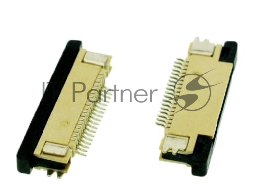 Разъем FPC Half Coverage Bottom Contact 0.5K-BX-28PWB 28 pin высота 2мм шаг 0,5мм