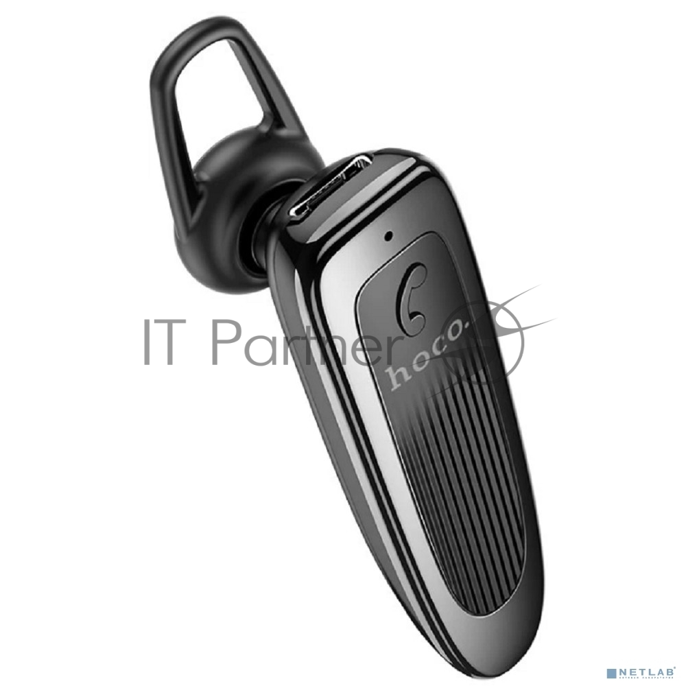 Гарнитура Hoco E60, моно, Bluetooth, до 10 ч, чёрный