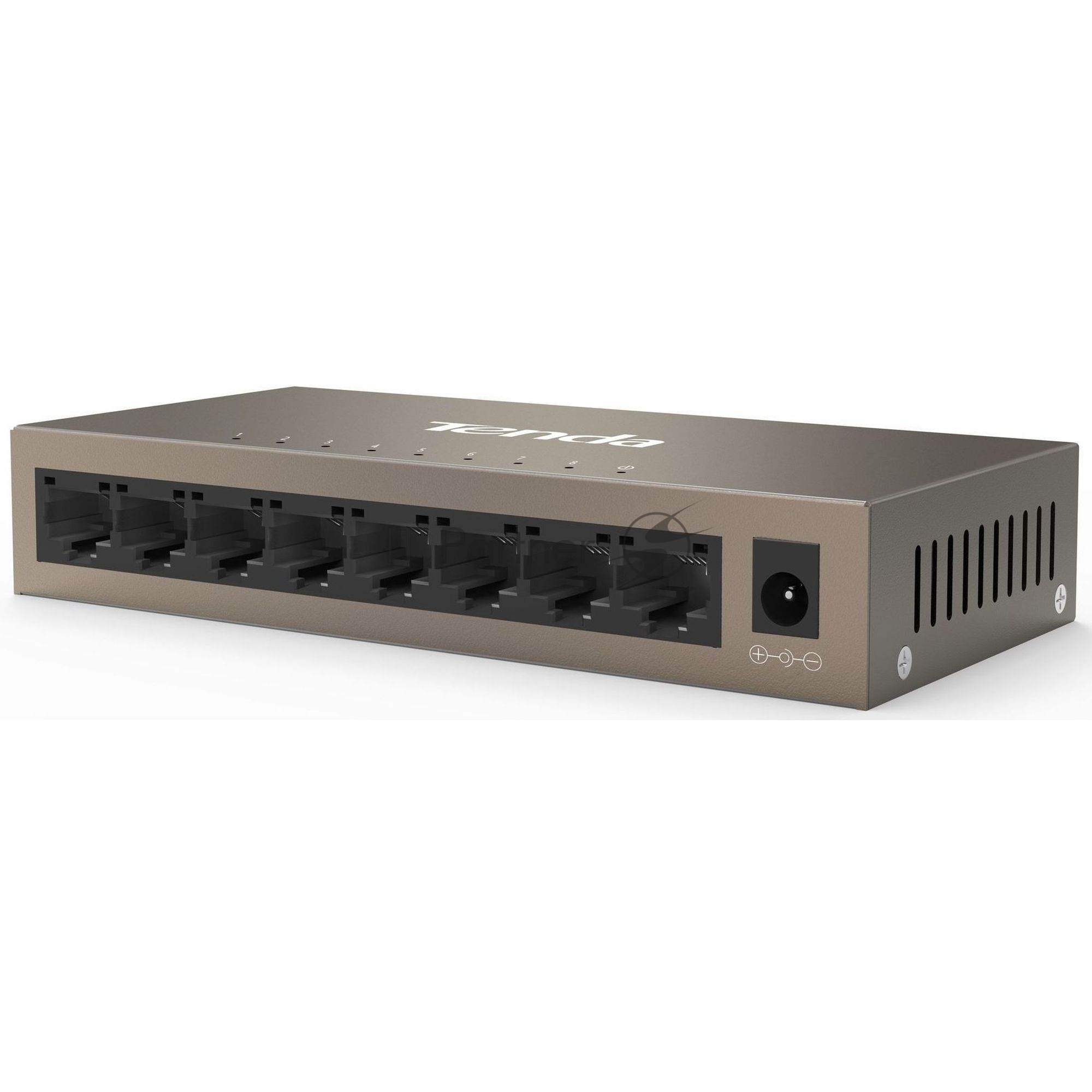 IP-COM G1008M Коммутатор неуправляемый, 8 портов, 8x1 Гбит/с, настольный, металлический