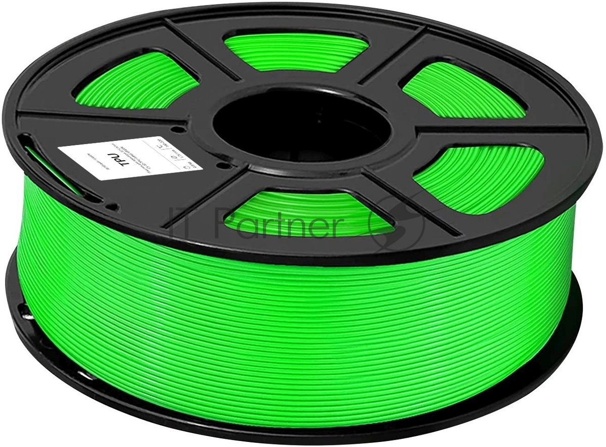 Пластик для принтера 3D Cactus CS-3D-TPU-0.8KG-GREEN TPU d1.75мм 0.8кг 1цв.
