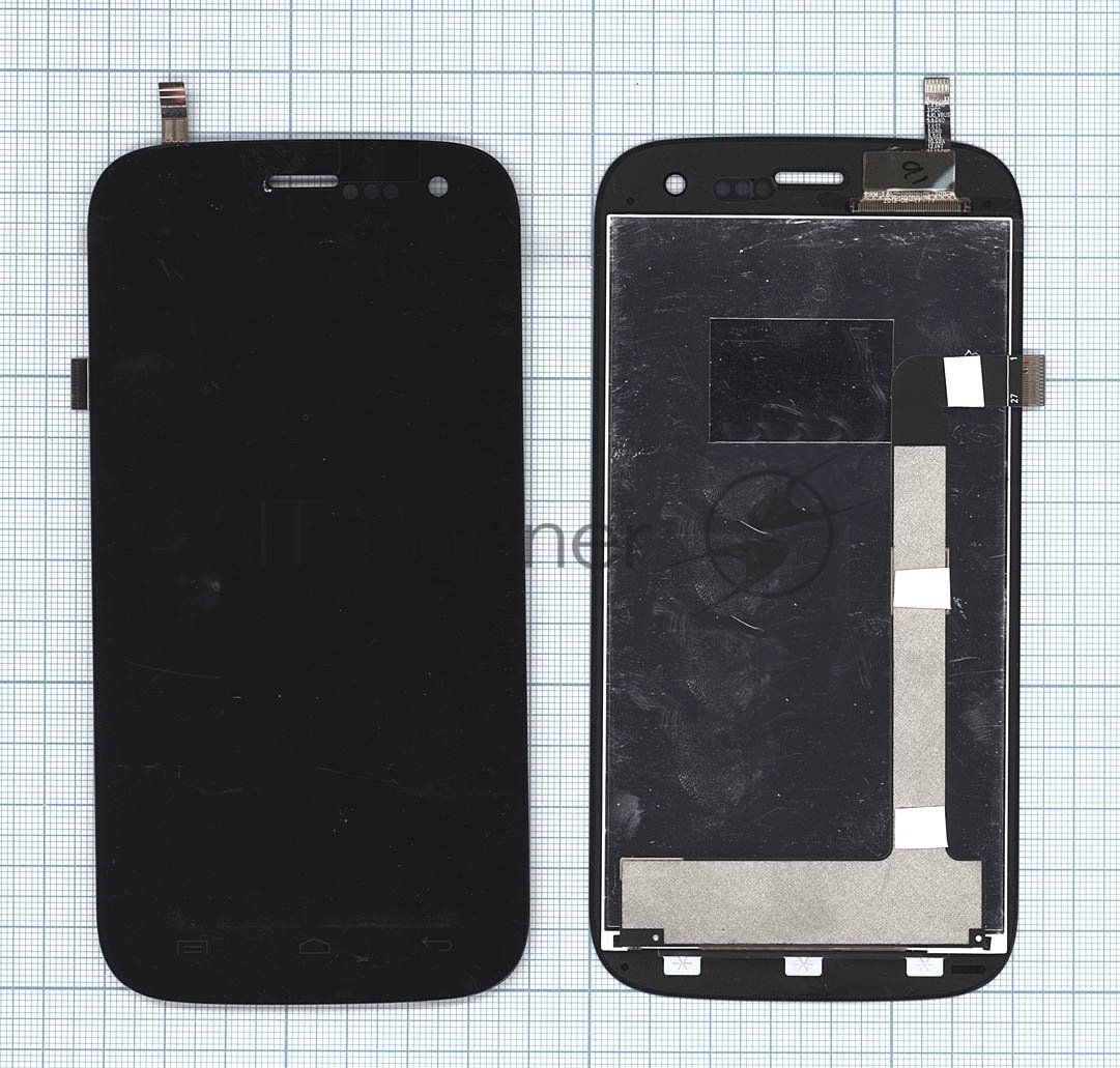 Дисплей Micromax 56762, для A117 Canvas Magnus, черный