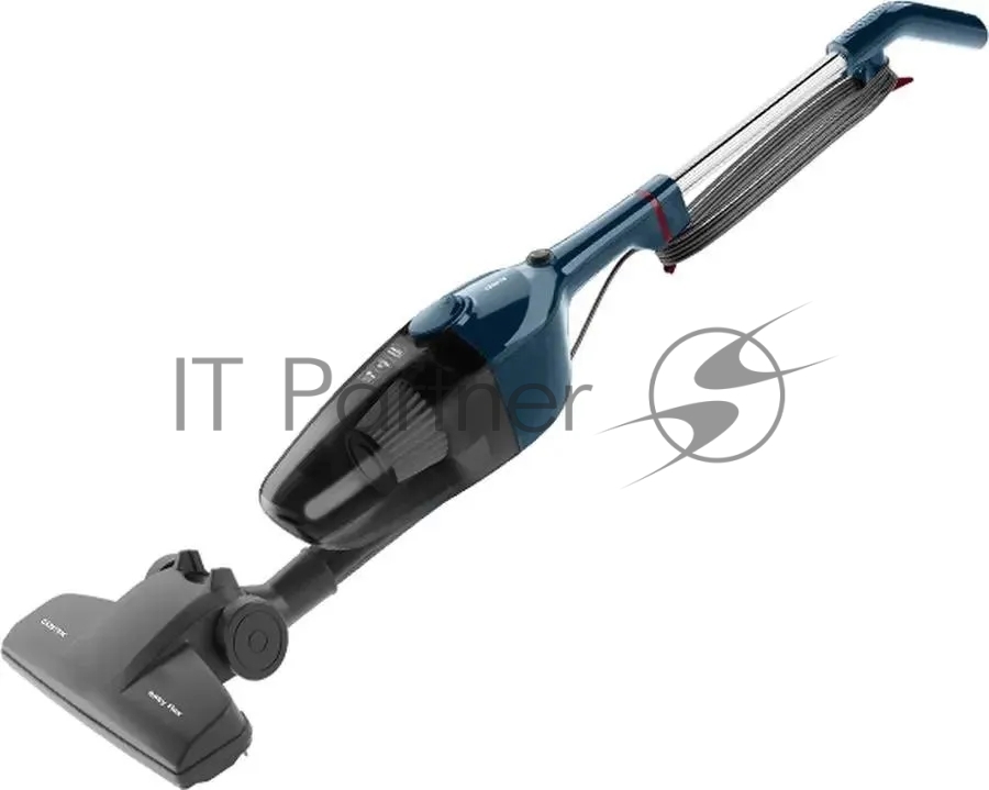 Пылесос вертикальный Centek CT-2565 синий, питание от сети, 150 Вт, уборка сухая, пылесборник 1.2 л