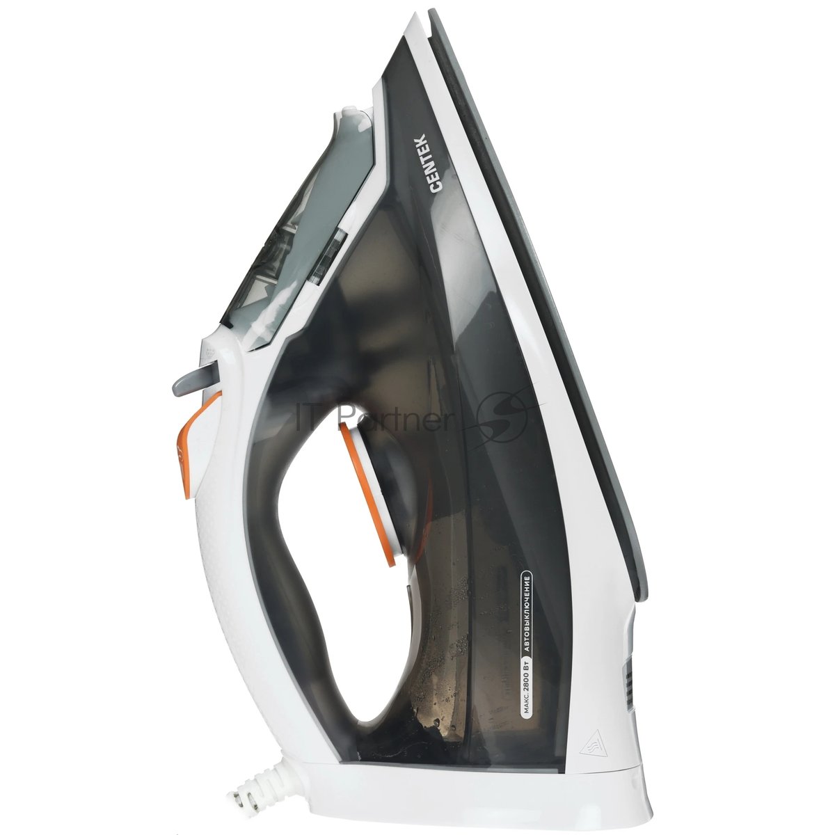 Утюг Centek CT-3301 белый/серый, 2800 Вт, 50 г/мин, 190 г/мин, 600 мл