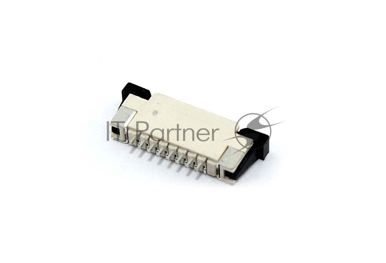 Разъем FPC Half Coverage Bottom Contact 1.0K-BX-8PWB 8 pin высота 2мм шаг 1мм