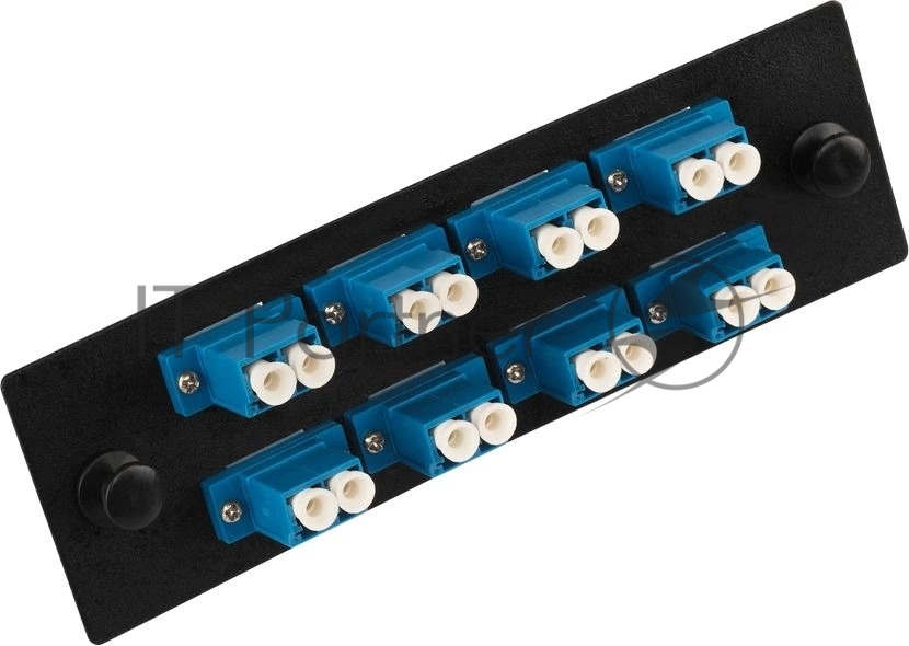Lanmaster <LAN-APM-8x2LC/OS2> Адаптерная панель для кроссов LAN-FOBM с 8 дуплексными адаптерами LC/OS2