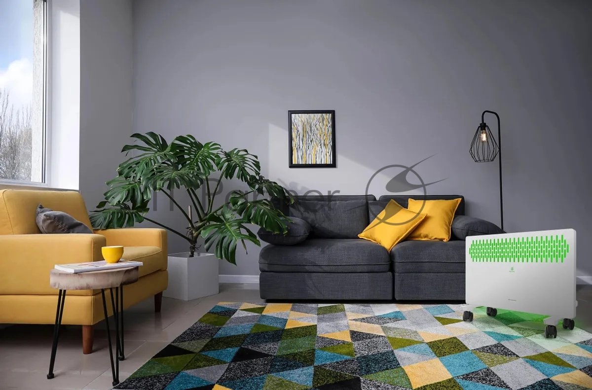 Конвектор электрический Royal Clima Fiori Meccanico REC-FRWG1000M белый, 15 м², 1000 Вт, термостат