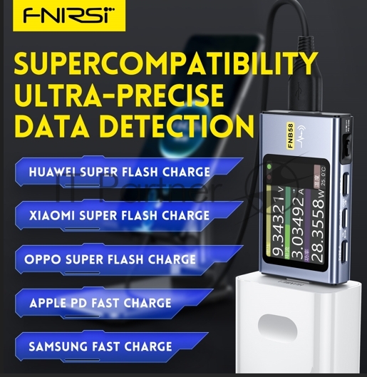 Тестер USB FNIRSI-FNB58 bluetooth