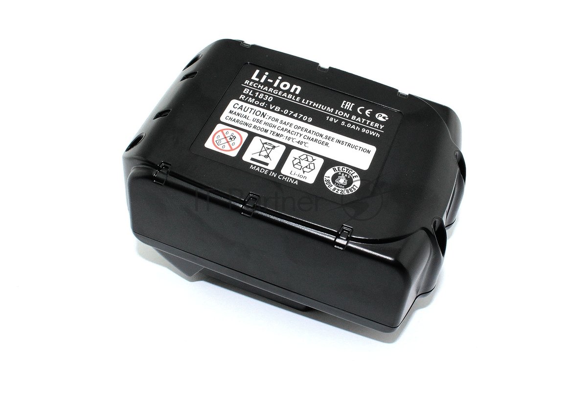 Аккумулятор для Makita (p/n: 194205-3, BL1830) 5.0Ah 18V Li-ion