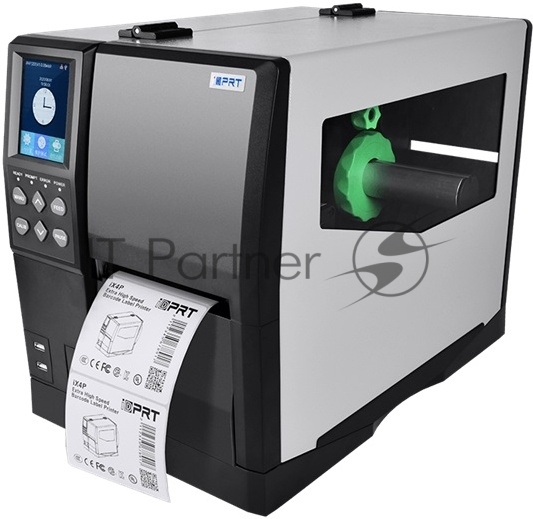 Принтер этикеток iDPRT iX4P, 4", TT, 600DPI, 4IPS (102 mm/sec), 512/256MB, RTC, USB+USB HOST+Ethernet+RS232, ZPL-II, TSPL, EPL2, DPL