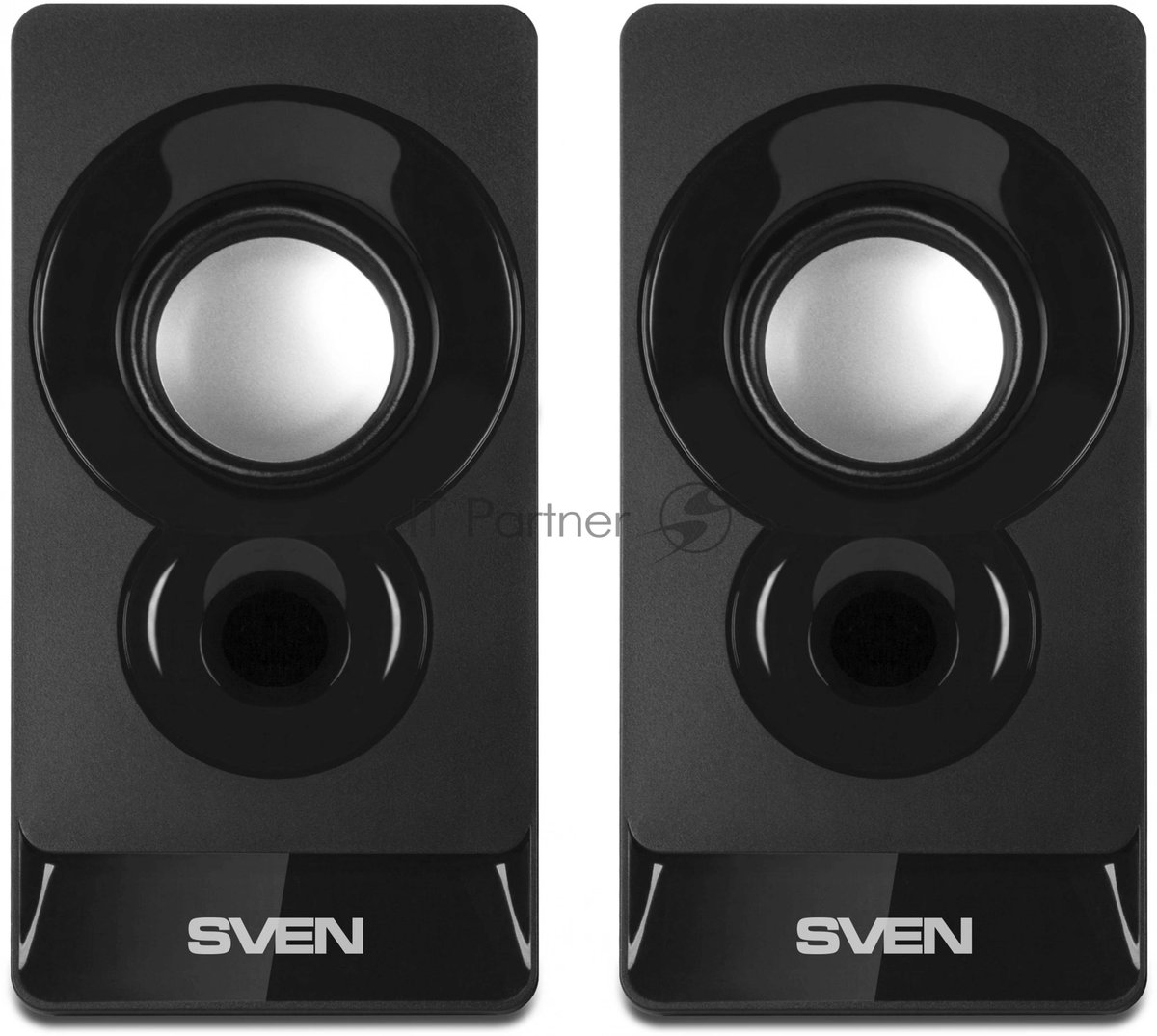 Акустическая система SVEN 300 2.0 черный 6Вт