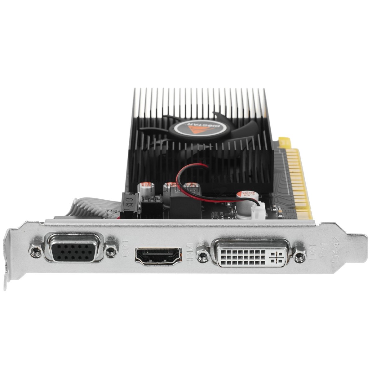 Видеокарта Biostar GeForce GT 730, 2 GB DDR3, 128 bit, HDMI, DVI-I, VGA, GPU 700 MHz