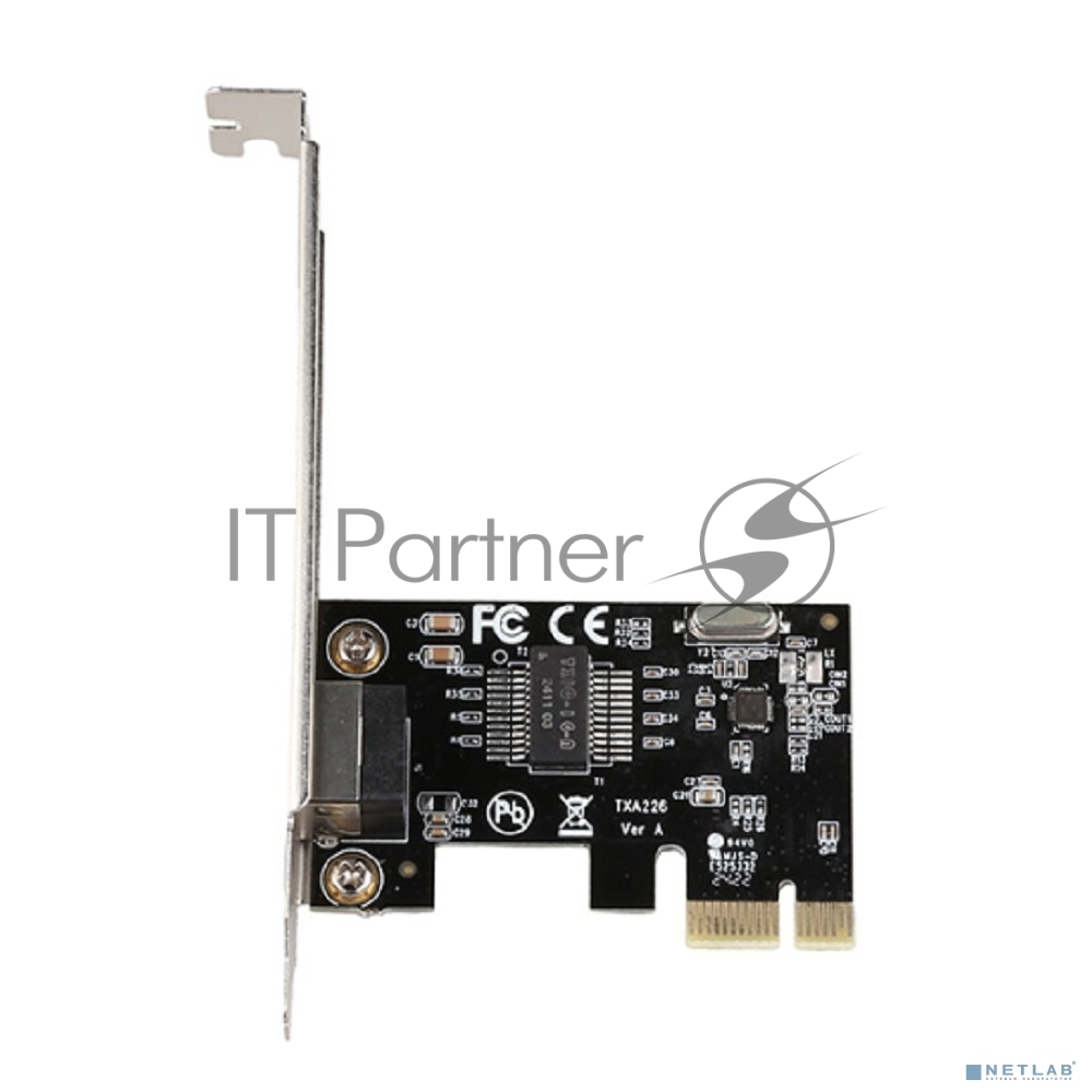 Сетевой адаптер ORIGO ON200/A1A PCI-E, 1x1000Base-T (низкопрофильная и стандартная планки в комплекте)