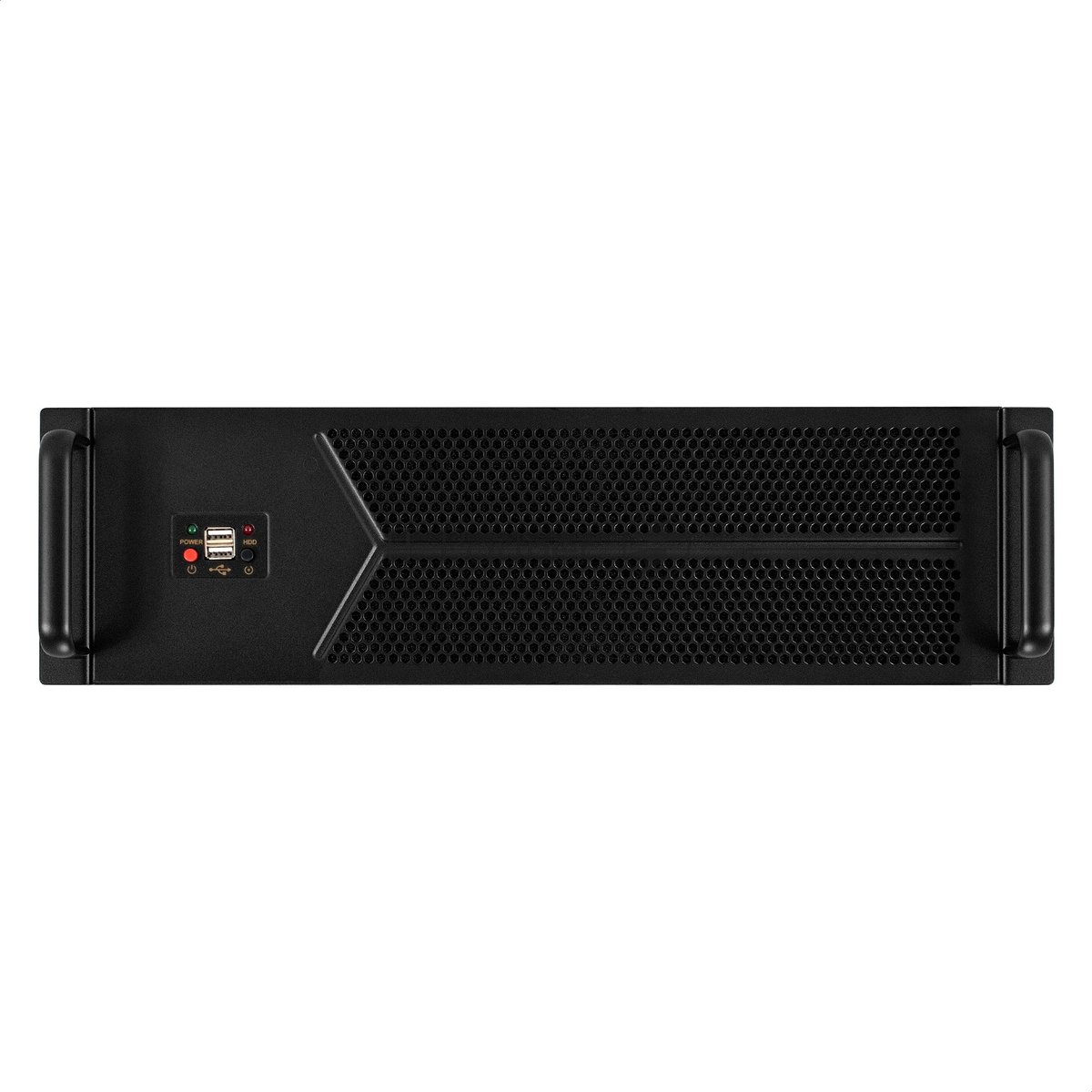 Серверный корпус ExeGate Pro 3U450-12 (RM 19", высота 3U, глубина 450, без БП, 2хUSB)
