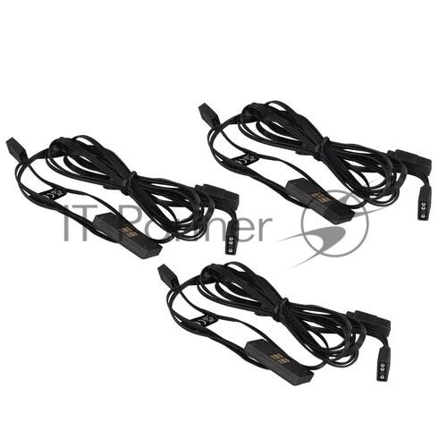 Вентилятор для корпуса Thermaltake CT140 EX Sync Reverse ARGB 140х140x25 черный 4-pin 32.8дБ (упак.:3шт) (CL-F193-PL14SW-A) Ret