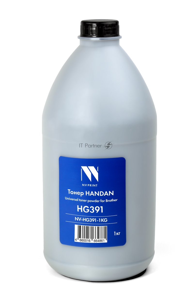 Тонер NVPrint Handan для Brother HG391 (1кг) HL-L2300/L2340/L2360/L2365/L2380/DCP-L2500/L2520/L2540/L2560/L2700/L2740, DCP-L2500/HL 2240,2250, 2270, FAX 2840, 2845, 2940, DCP 7060, 7065, 7070, MFC 7360, 7460, 7860/HL-2132, DCP-7057/HL-2130R/DCP-7055/HL-1110/1112 1210WR/1212WR/DCP-1510R/1512R/1610WR/1612WR/MFC-1810/1815R/1910/1912WR/HL-2030, 2040, 2045, 2070, 2075; DCP-7010/7025; MFC-7220/7420; FAX-2820/HL-2120/2140/2142/2150/2170/DCP-7030/7032/7040/7045/7320; MFC-7320/7340/7345/7440/7840 совместимый