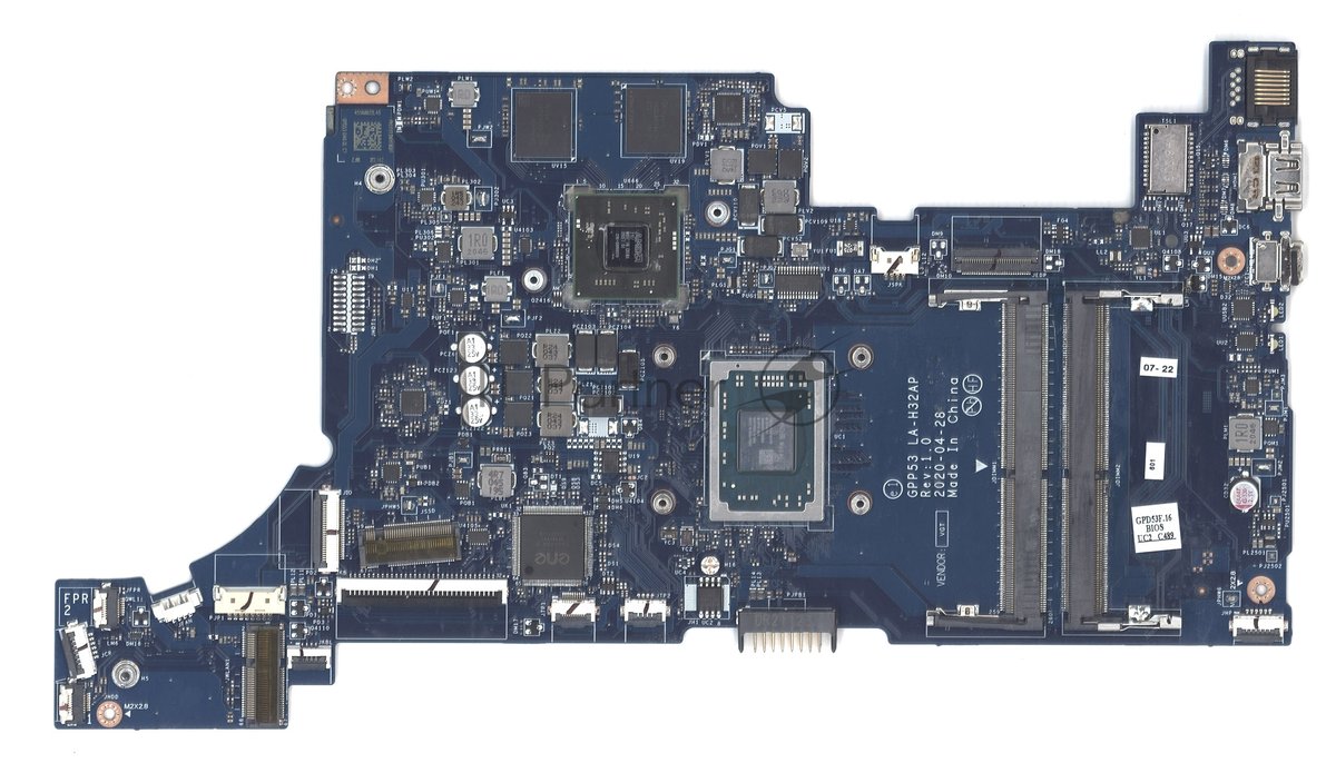 Материнская плата LA-H32AP GPP53 HP 15-GW AMD Athlon 3250U Radeon 620