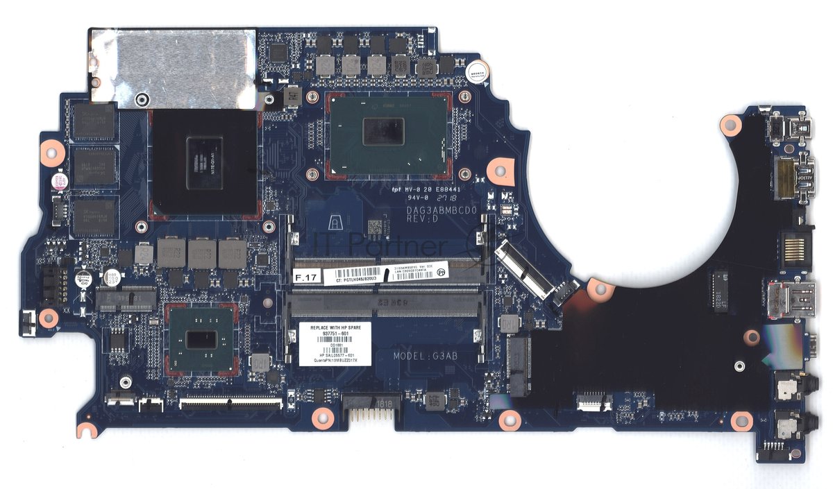 Материнская плата HP Omen 15-CE MB I5-7300HQ GTX1060