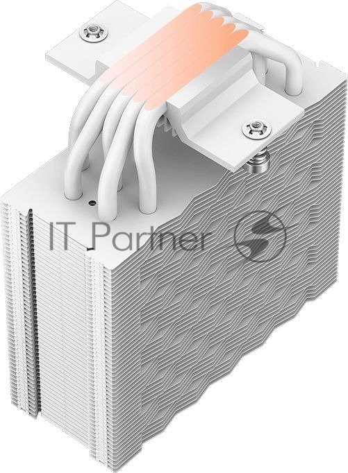 Кулер PCCooler RZ500 WH  S115X/1200/1700/1851/AM4/AM5 (TDP 250W, 1x120mm PWM FAN, 4 тепловые трубки 6мм, 500-2000RPM, 32dBa)