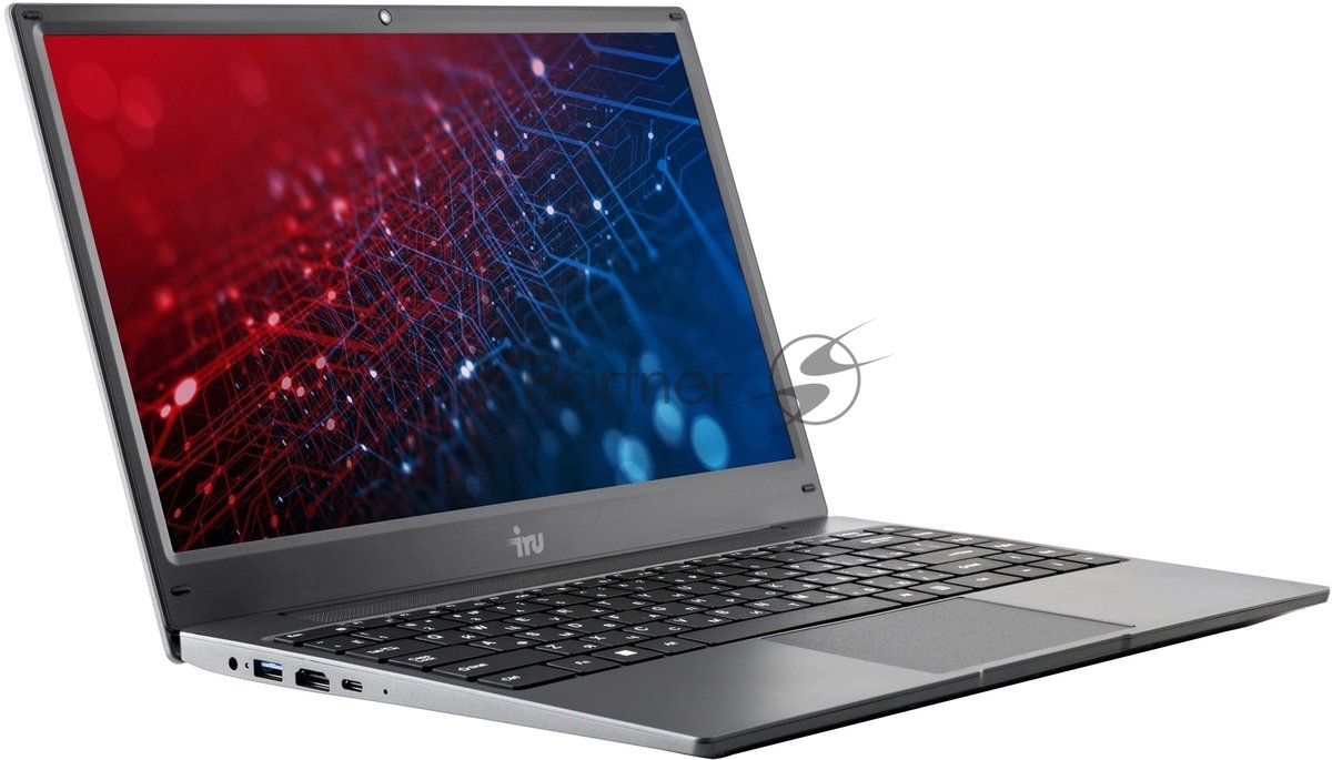 Ноутбук IRU Tactio 14ALH/14"/IPS/Intel Core i3 1215U/8Gb/256Gb/SSD/Intel UHD Graphics/Windows 11 Professional/серый/1.48kg