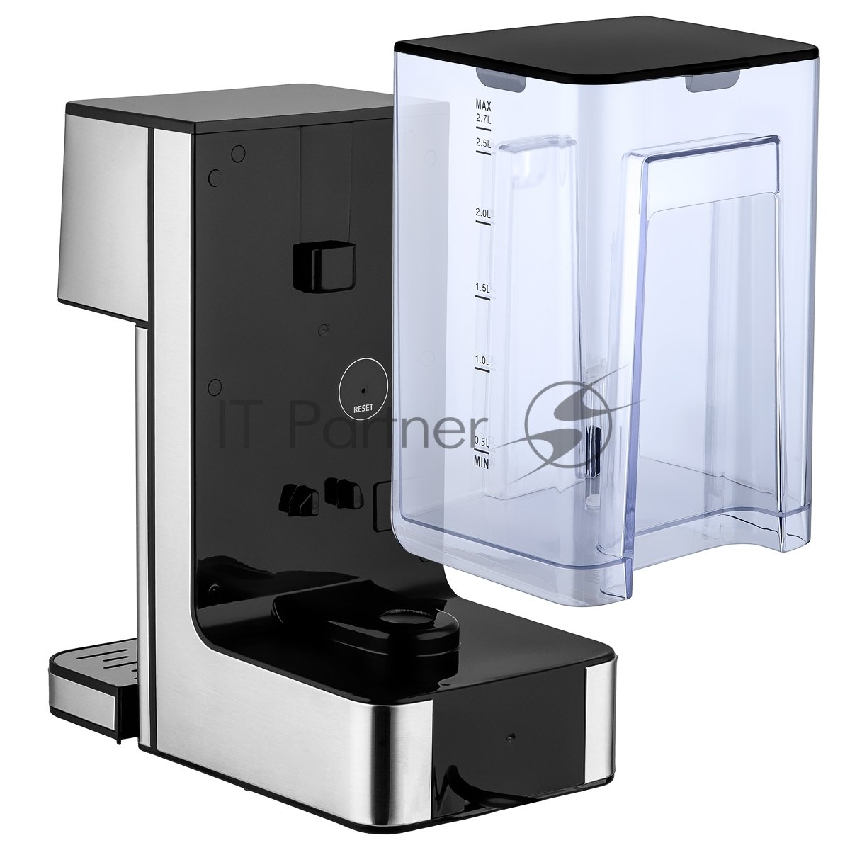 Термопот BRAYER BR6001 2.7 л, 2600 Вт, серебристый