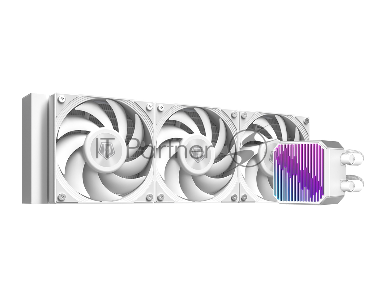 Система жидкостного охлаждения ID-COOLING DX360 MAX белый 120мм алюминий+медь 2150rpm 32.5db 4-pin 350W