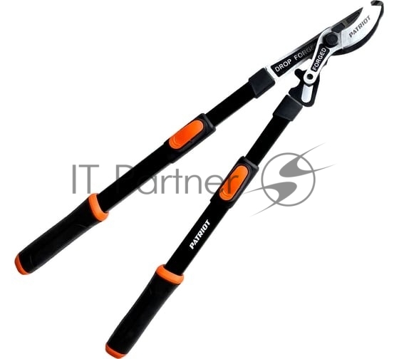 Сучкорез Patriot LBF 1020 T, плоскостной, кованые лезвия,усилен.механизм,телескоп.ручки,PP+TPR-рукоятки,1020 мм