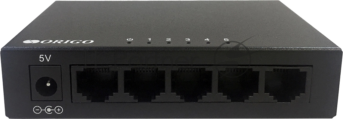 Коммутатор ORIGO OS2205/A2A, 5×1 Гбит/с, неуправляемый