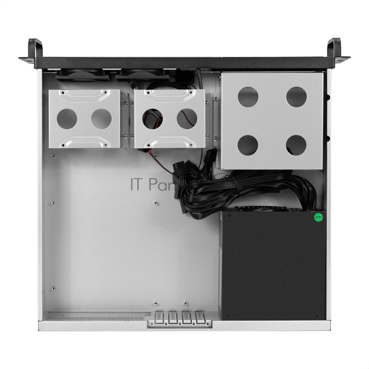 Серверный корпус ExeGate Pro 2U400-04 (RM 19", высота 2U, глубина 400, БП 400ADS, 2хUSB)