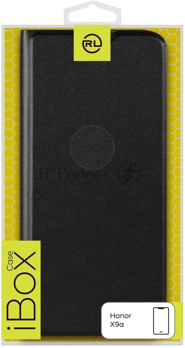 Чехол (флип-кейс) Redline для Honor X9a черный (УТ000033872)
