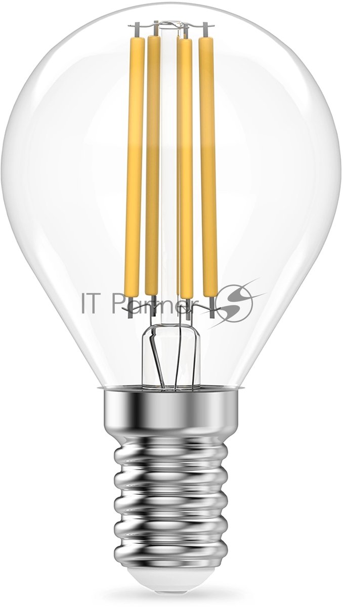 Лампа светодиодная филаментная Gauss Filament 10Вт цок.: E14 шар св. свеч. бел. нейт. (упак.: 10 шт)