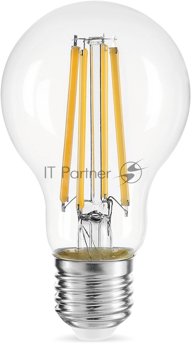 Лампа светодиодная Gauss Filament 102902215 15Вт цок.: E27 груша 220B св. свеч. бел. нейт. (упак.: 10 шт)