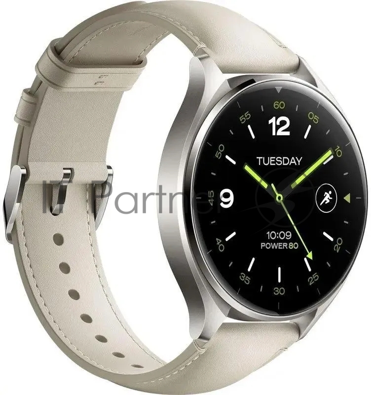 Умные часы Xiaomi Watch 2, 1.43" AMOLED, Bluetooth, 5ATM, белый / серый