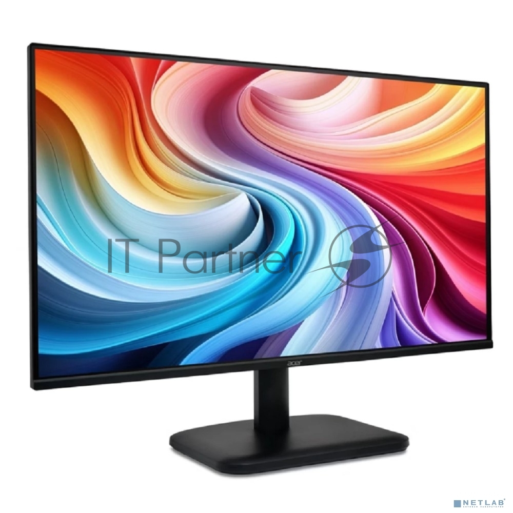 Монитор 23.8" Acer EK241YGbi IPS 1920x1080, 120 Гц, 1 мс, 16:9, 250 кд/м², HDMI, VGA, Low Blue Light, черный