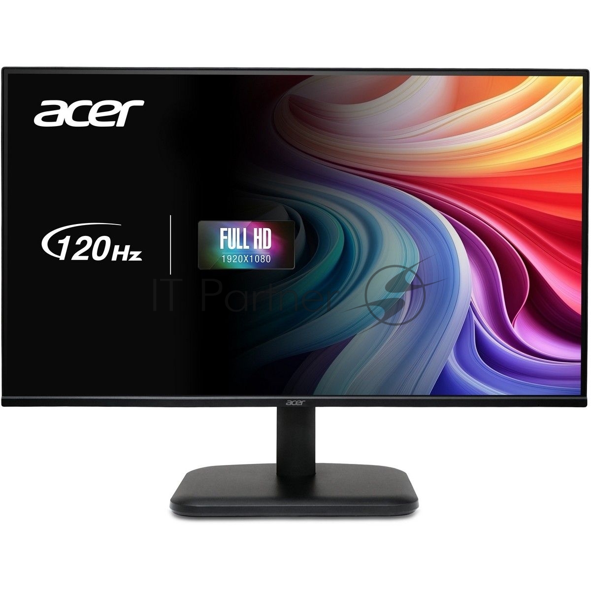 Монитор 27" Acer EK271Gbmix IPS 1920x1080, 120 Гц, 1 мс, 16:9, 250 кд/м², HDMI, VGA, встроенные динамики, черный
