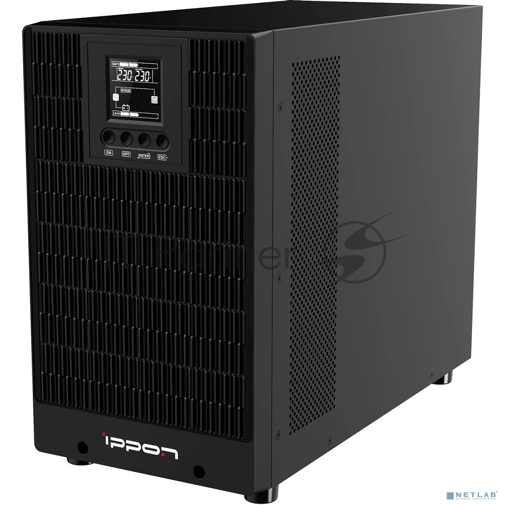 Источник бесперебойного питания Ippon Innova TbE 3000 / 3000 ВА / 2700 Вт / 2 x CEE 7 (евророзетка), клеммная колодка
