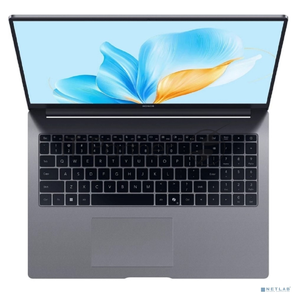 Ноутбук HONOR MagicBook X 16 серый 5301ALXS Intel Core i3 1315U/8Gb/SSD 512Gb/16";/IPS/FHD+/60Hz/NoOS