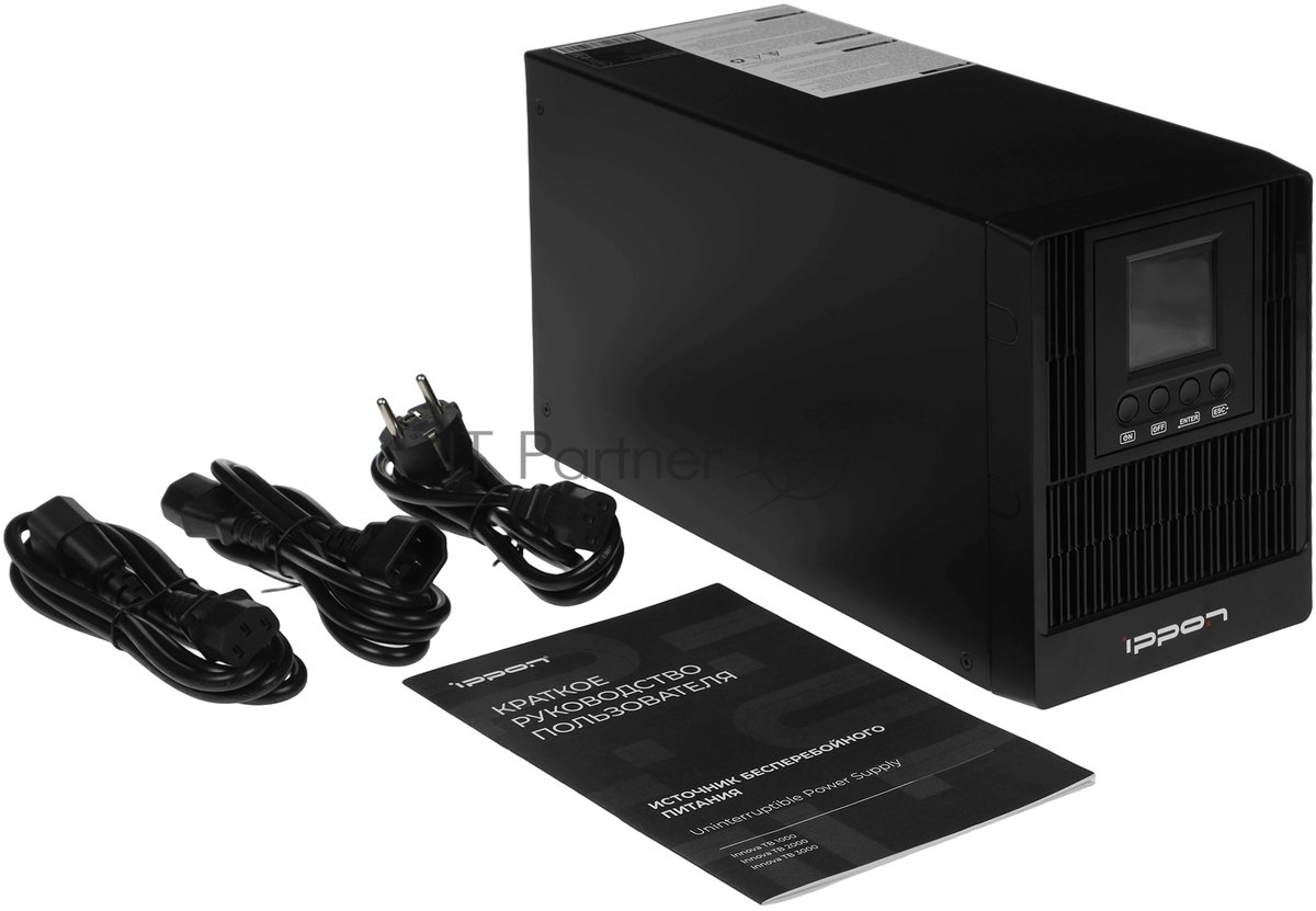 Источник бесперебойного питания Ippon Innova Tb 1000 / 1000 ВА / 900 Вт / 4 x IEC 320 C13
