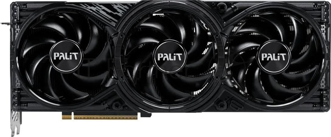 Видеокарта Palit GeForce RTX 5080 GamingPro OC, 16 GB GDDR7, 256 bit, 3xDisplayPort, HDMI, GPU 2700 MHz