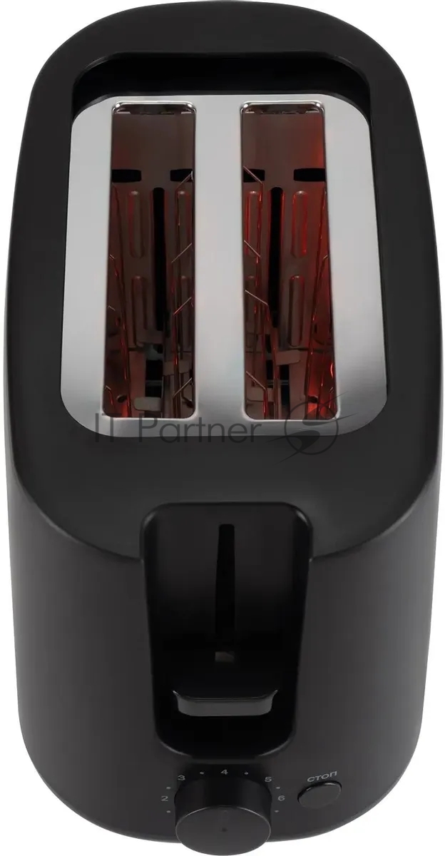 Тостер Starwind ST3106 черный, 750 Вт, 2 слота