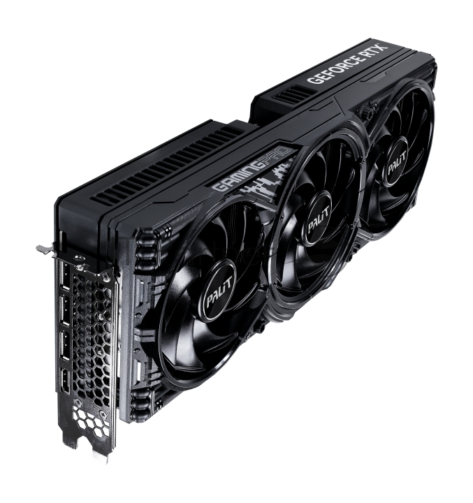 Видеокарта Palit GeForce RTX 5070 GamingPro, 12 GB GDDR7, 192 bit, 3xDisplayPort, HDMI, GPU 2325 MHz