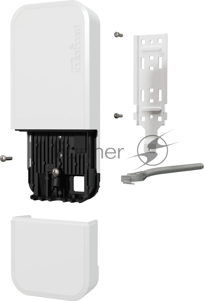 Уличная точка доступа Mikrotik Wi-Fi 6 2.4/5 AP 802.11a/n/ac/ax 2Gbit eth 9W 802.3af/at POE