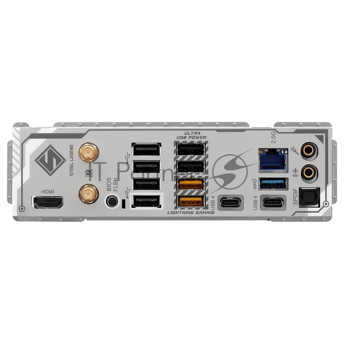 Материнская плата ASRock X870 STEEL LEGEND WIFI, AM5, AMD X870, 4xDDR5, 4xSATA, 3xM.2, 1xPCIe 5.0 x16, 1xPCIe 5.0 x4, 1xHDMI, 1x2.5Gb LAN, Wi-Fi 7, Bluetooth 5.4, 2xUSB-C 40Gbps, 2xUSB-A 10Gbps, 3xUSB-A 5Gbps, 4xUSB-A 2.0, 1xTOSLINK, 2x3.5 мм, 7.1, ATX