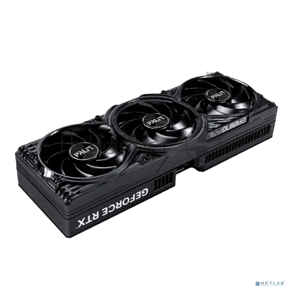 Видеокарта Palit GeForce RTX 5080 GamingPro OC, 16 GB GDDR7, 256 bit, 3xDisplayPort, HDMI, GPU 2700 MHz