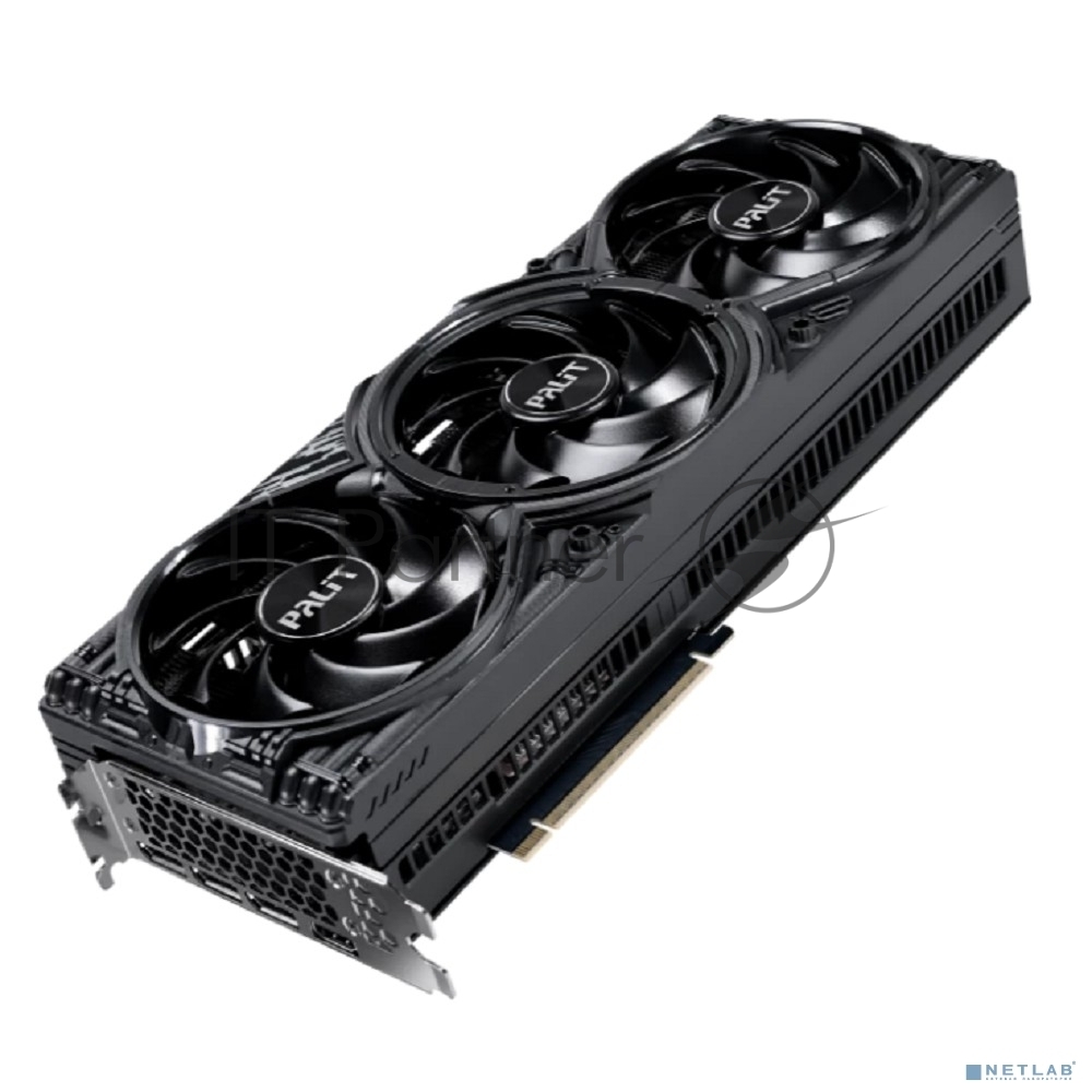Видеокарта Palit GeForce RTX 5080 GamingPro OC, 16 GB GDDR7, 256 bit, 3xDisplayPort, HDMI, GPU 2700 MHz