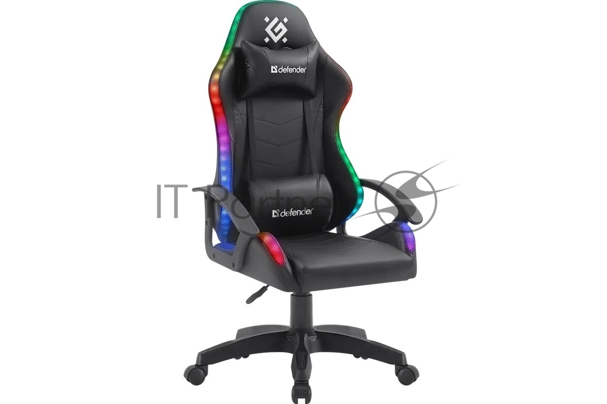 Defender Игровое кресло Factor X RGB,Черный,класс 2,PU