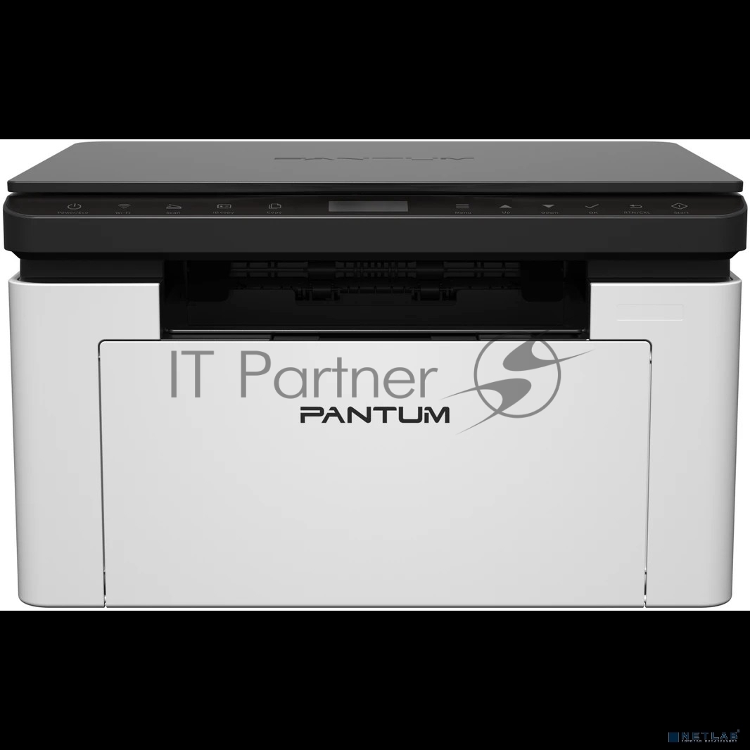МФУ лазерное Pantum BM1800W (ЧБ, А4, C/P/S, 18 стр/мин, 600x600 dpi, 256Мб RAM, лоток 150 стр, USB, Wi-Fi)