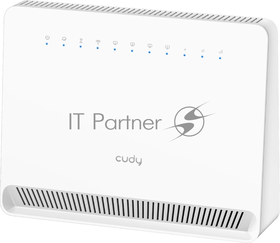 Маршрутизатор AC1200 Wi-Fi 4G LTE Cat 6 Gigabit Router, 4 10/100/1000M RJ45 Ports, Nano SIM Slot, Quectel module inside,build-in 4G LTE modem, 300Mbps at 2.4GHz + 867Mbps at 5GHz, Internal Antennas, PPTP/L2TP/OpenVPN/WireGuard VPN, DNS over Cloudflare/Google/Quad9, DDNS, SMS, Band locking, TR069, TR111, Cudy Mesh Support